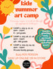 Kids Summer Art Camp