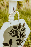 Botanical Hexagon Door Hanger