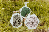 Botanical Hexagon Door Hanger