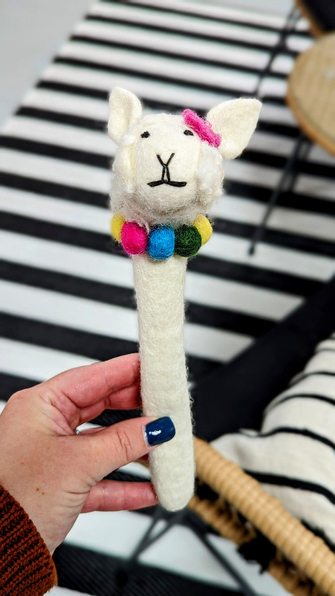 Pencil Topper Llama Pocketful of Posies