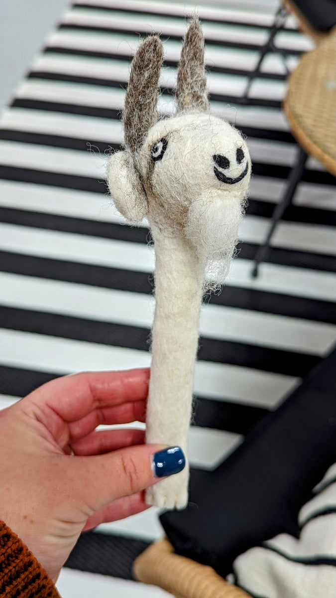 Pencil Topper Goat Pocketful of Posies