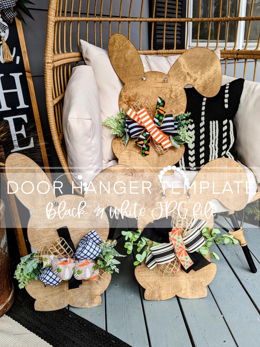 Floppy Ear Bunny Template Pocketful of Posies