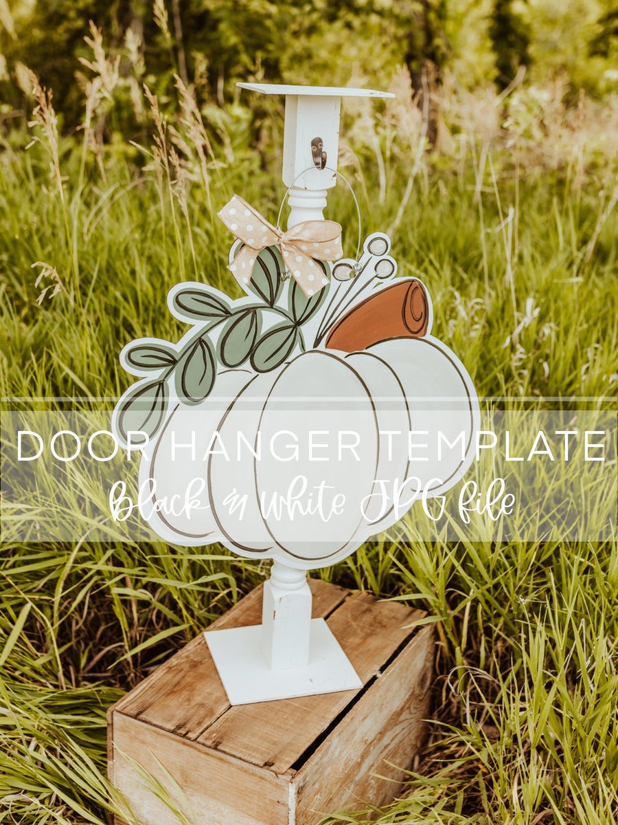 Pumpkin Foliage Template Pocketful of Posies