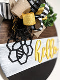 Hello Bee Door Hanger