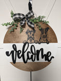 Custom Pet Door Hanger