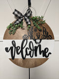 Custom Pet Door Hanger
