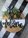 Custom Pet Door Hanger