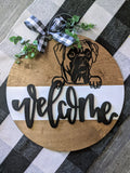 Custom Pet Door Hanger