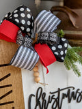 Merry Christmas Engraved Door Hanger