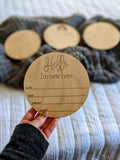 Newborn Birth Stats Sign