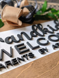 Grandkids Welcome Door Hanger