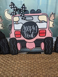 Jeepin' Door Hanger