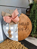 Hello Friends Door Hanger