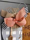 Hello Friends Door Hanger