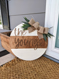 Personalized Door Hanger