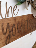 Personalized Door Hanger