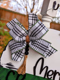 Arrow Merry Christmas Door Hanger