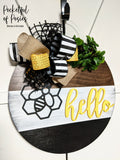 Hello Bee Door Hanger
