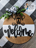 Custom Pet Door Hanger