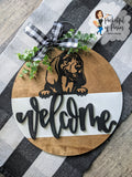 Custom Pet Door Hanger