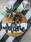 Custom Pet Door Hanger