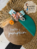 Hello Pumpkin Door Hanger