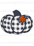 Buffalo Check Pumpkin Template