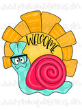 Sunshine Snail Template