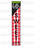 Hello Sweet Summer Porch Board Template