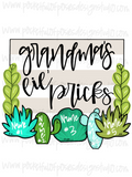 Grandma’s Little Pricks Template