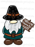 Thanksgiving Gnome Template