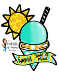 Summer Snow Cone Template