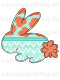 Patterned Bunny Template