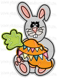 Happy Easter Bunny Template