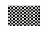 Checkered Layering Rug