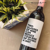 Wine Label: Reduce Your Risk