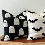 Halloween Throw Pillow: Bats