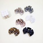 Bow Shaped Translucent Claw Clip