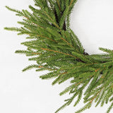 20" Soft Touch Evergreen Spruce Pine Wreath