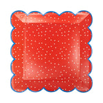 Red Polka Dot Paper Plate Pack