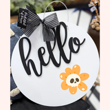 Skull Flower Printed Attachment