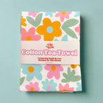 Sage Bloom Cotton Tea Towel