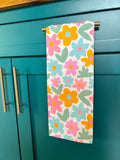 Sage Bloom Cotton Tea Towel