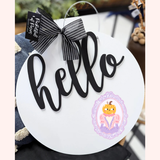 Pumpkin Portrait Printed Attachment