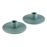 Ceramic Candle Holder: Sage