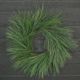28" Twig Evergreen Jumbo Needle Pine Wreath