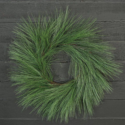 28" Twig Evergreen Jumbo Needle Pine Wreath