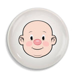 Food Face Dinner Plate