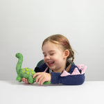 Felt Wool Green Dinosaur