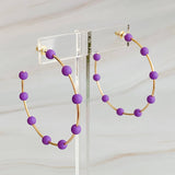 Hops Hoop Earrings